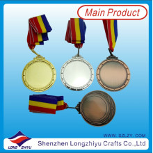 Medallas de metal en blanco Medallas personalizadas Diseñe con su propio logotipo